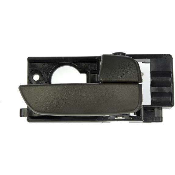 Dorman 81117 Front Passenger Side Interior Door Handle for Specific Dodge / Hyundai Models, Gray; Textured