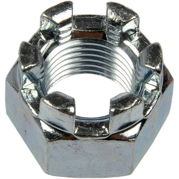 Dorman 814-064 Hex Nut-Castellated-Thread Size 1/2-20, Height 3/4 In. , Pack of 5