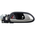 thumbnail image 1 of Dorman 81416 Rear Passenger Side Interior Door Handle for Specific Honda Models, Smooth Silver Lever; Black Housing, 1 of 4