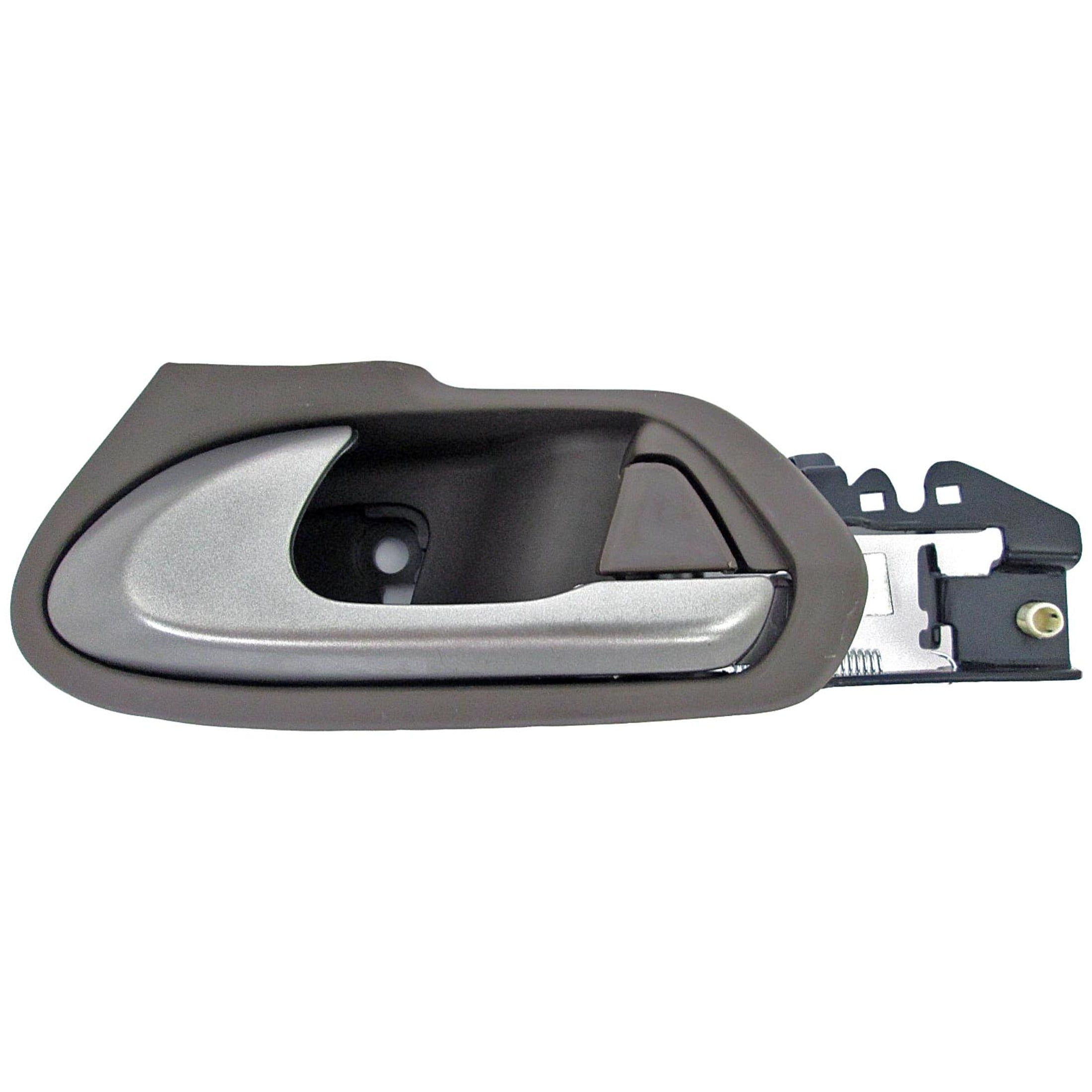Dorman 81432 Driver Side Interior Door Handle for Specific Honda Models, Smooth Silver Lever; Brown Housing