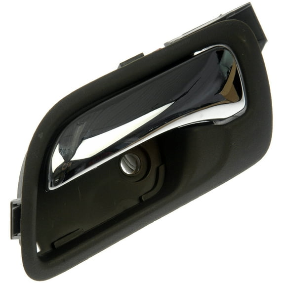 Dorman 81464 Front Driver Side Interior Door Handle for Specific Honda Models, Chrome Lever; Brown Housing