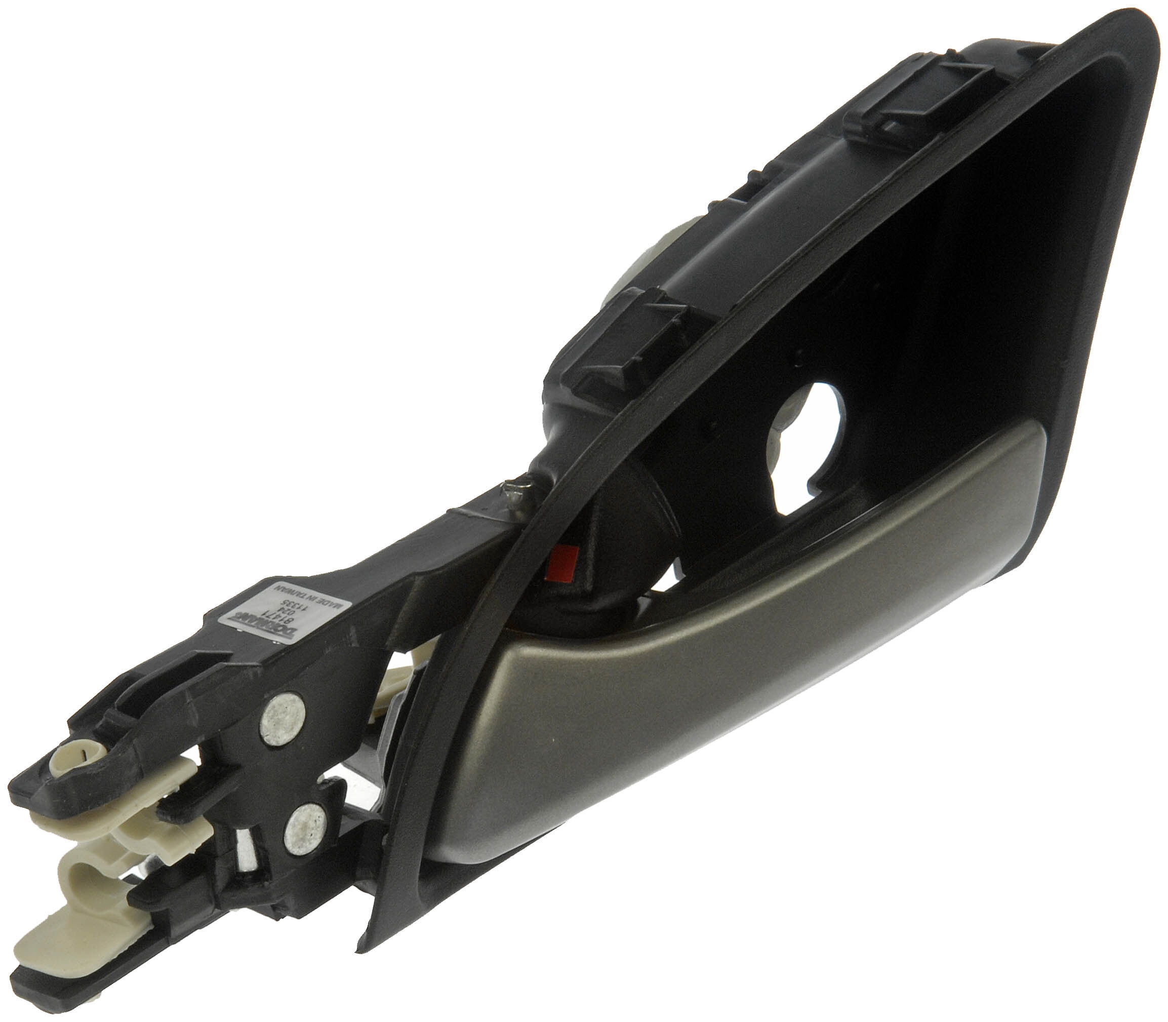 Dorman 81471 Interior Door Handle for Specific Honda Models, Smooth Silver Lever; Black Housing