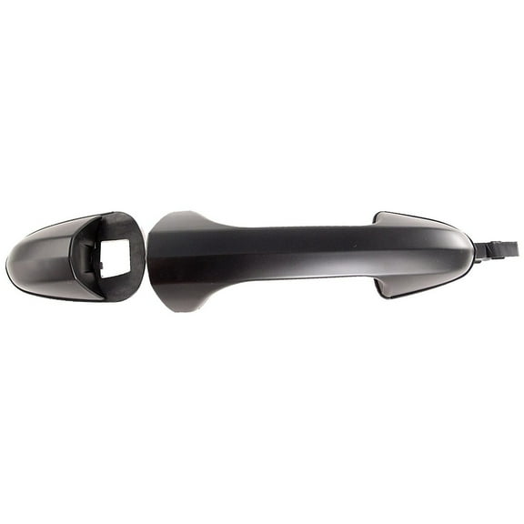 Dorman 81587 Rear Driver Side Exterior Door Handle for Specific Chrysler Models, Smooth Black