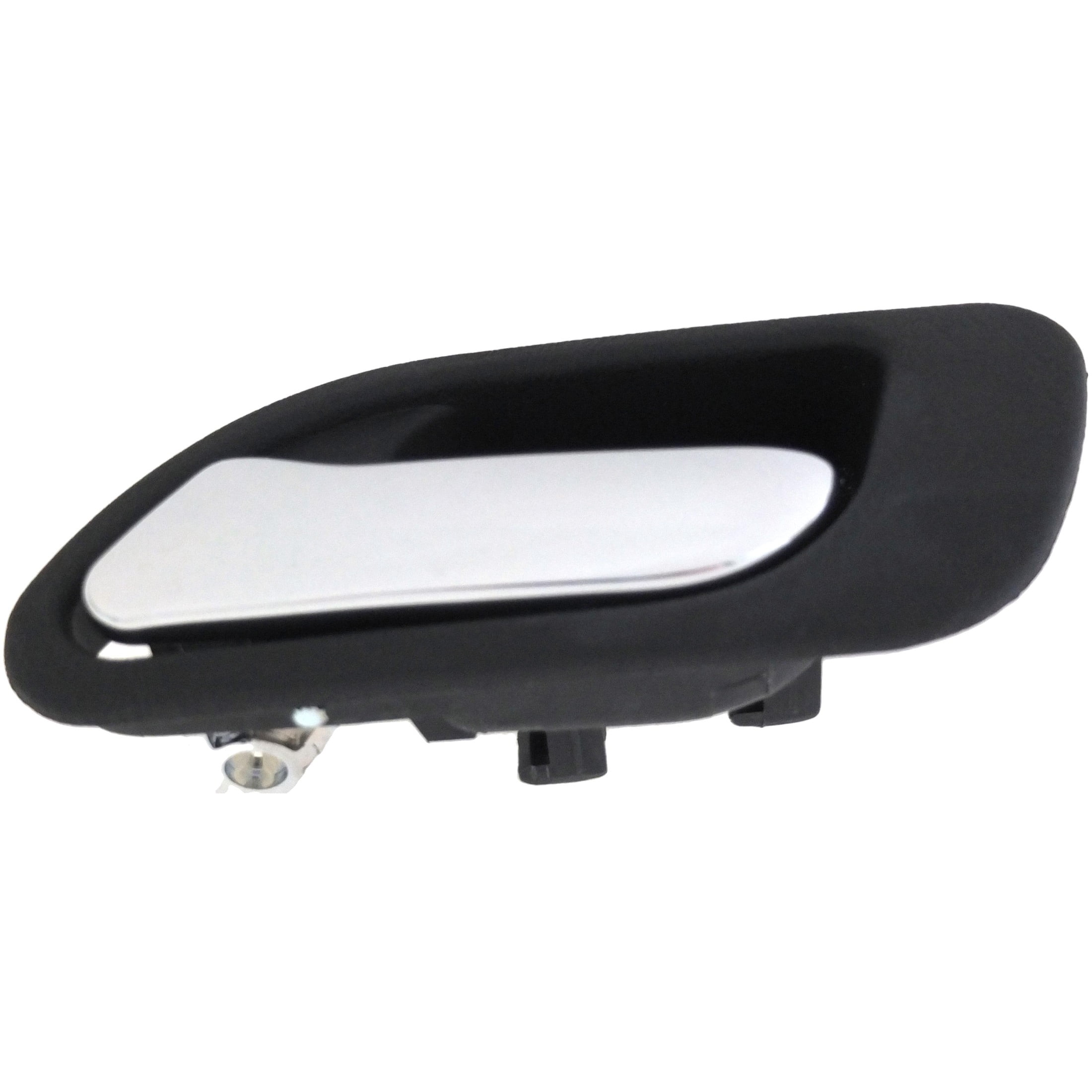 Dorman 81605 Rear Driver Side Interior Door Handle for Specific Acura Models, Chrome Lever; Black Housing