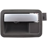 Dorman 81638 Interior Door Handle for Specific Chrysler / Dodge Models, Smooth Silver Lever; Gray Housing