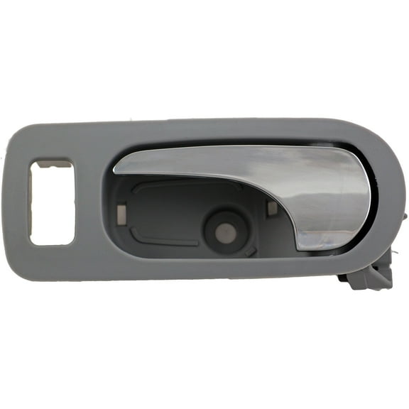 Dorman 81826 Front Driver Side Interior Door Handle for Specific Buick Models, Chrome Lever; Gray Housing