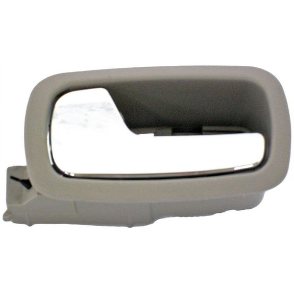 Dorman 81856 Front Driver Side Interior Door Handle for Specific Chevrolet / Pontiac Models, Chrome Lever; Gray Housing