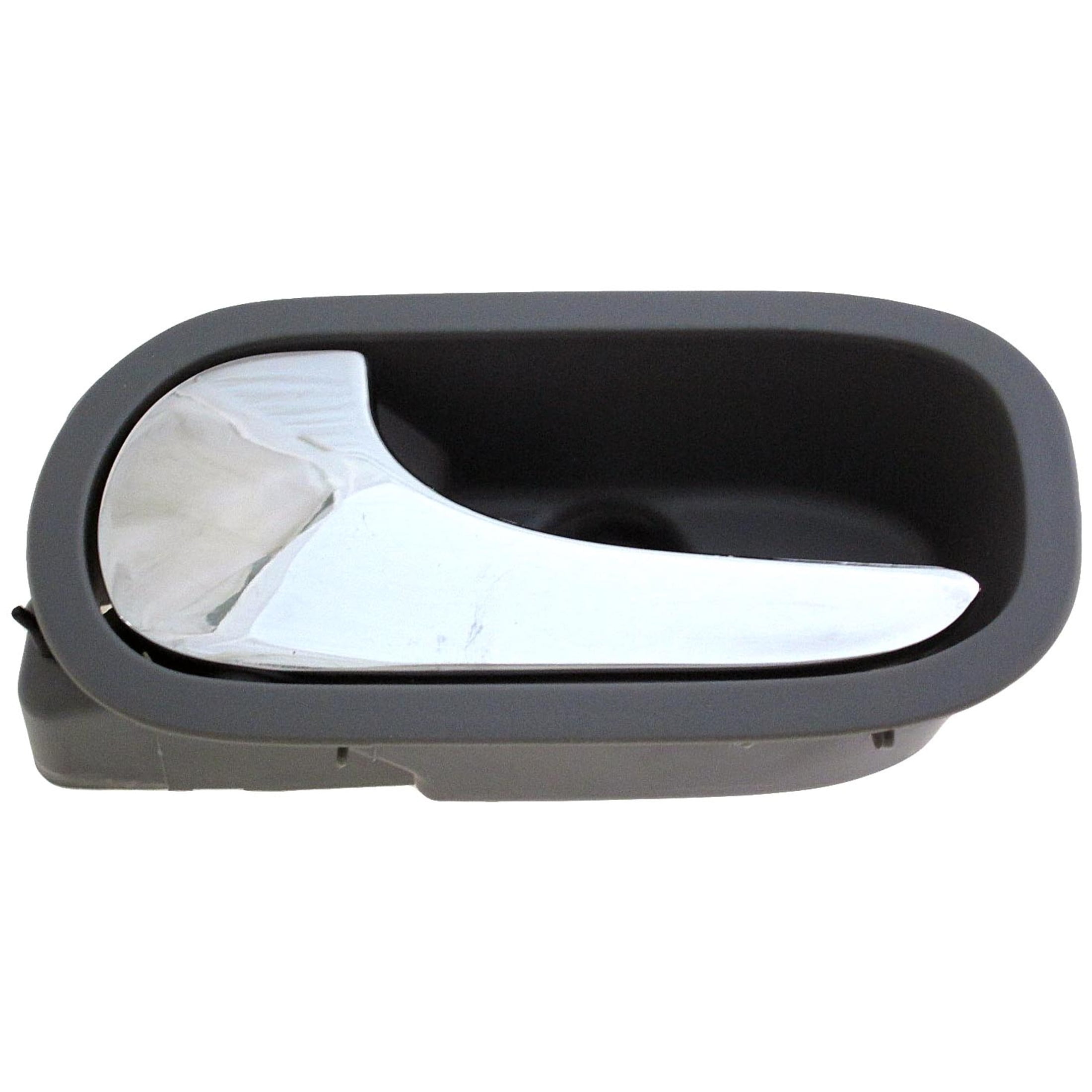 Dorman 81864 Rear Driver Side Interior Door Handle for Specific Chevrolet Models, Chrome Lever; Gray Housing