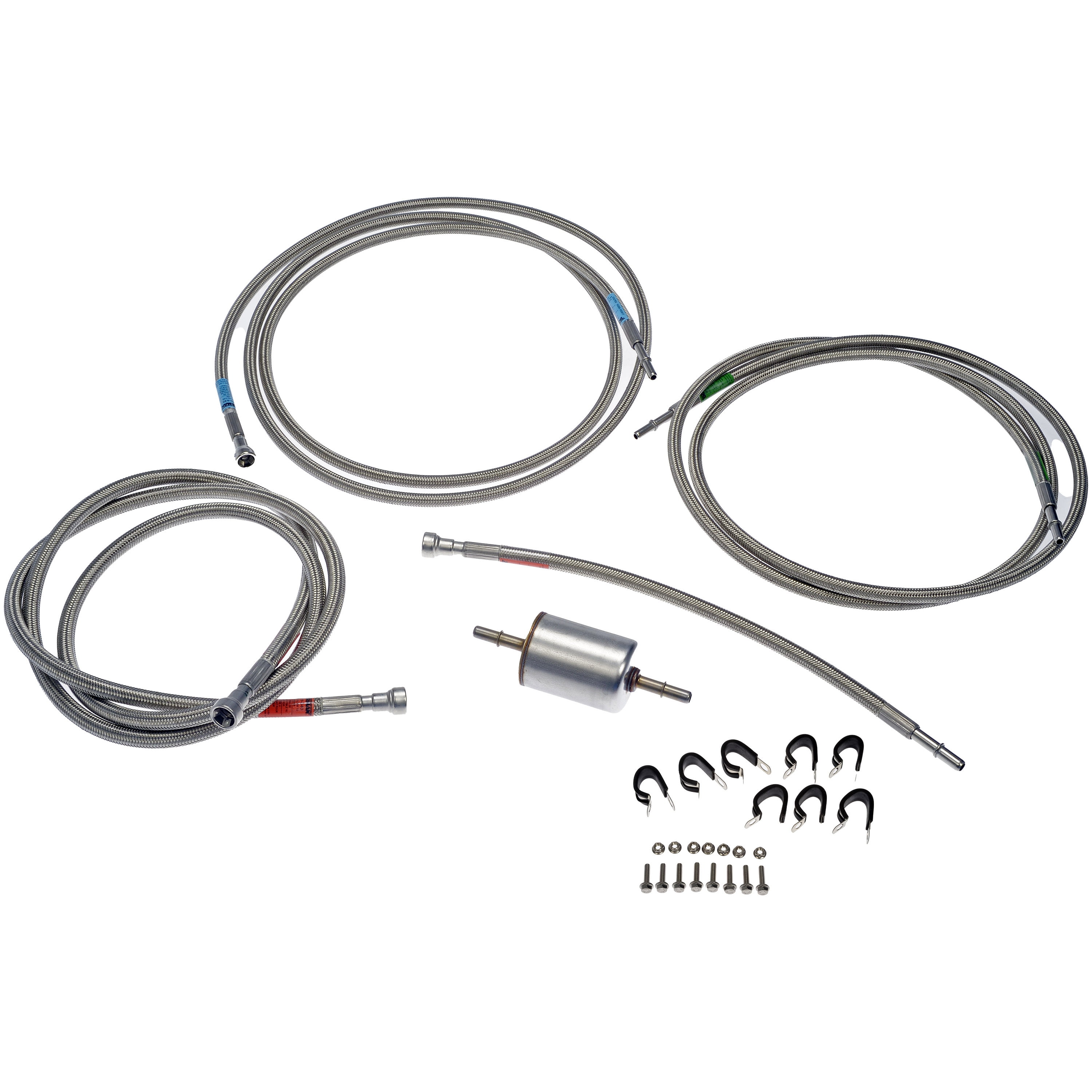 Flexible Stainless Steel Braided Fuel Line Kit for GMC Sierra