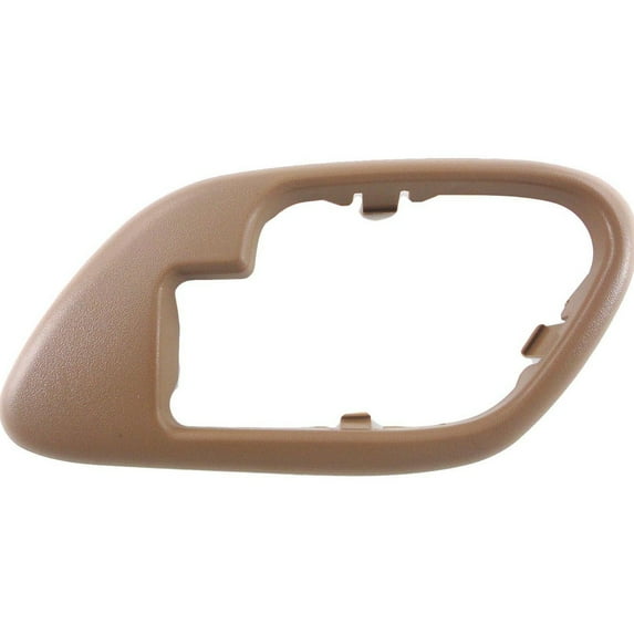 Dorman 81913 Interior Door Handle Bezel for Specific Chevrolet / GMC Models, Textured Brown (tan)