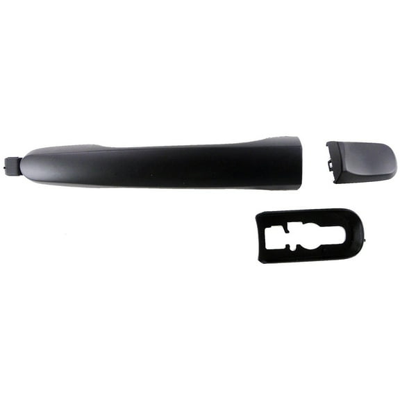 Dorman 81942 Rear Driver Side Exterior Door Handle for Specific Acura Models, Smooth Black