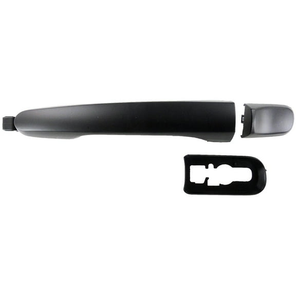 Dorman 81943 Rear Passenger Side Exterior Door Handle for Specific Acura Models, Smooth Black