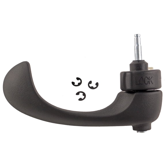 Dorman 82099 Interior Door Handle for Specific Buick / Oldsmobile Models, Black; Textured