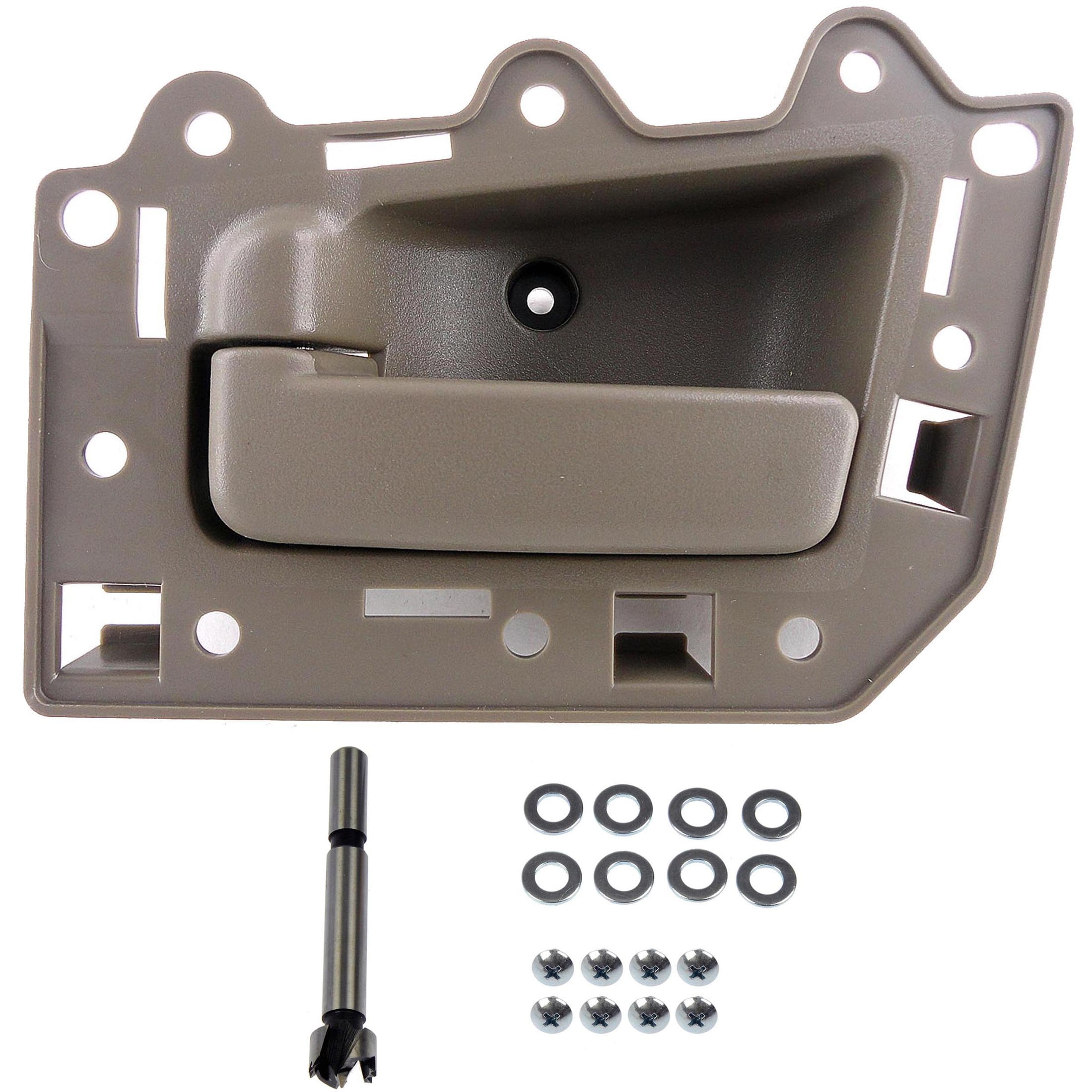 Dorman 82149 Front Driver Side Interior Door Handle for Specific Jeep Models, Brown; Textured