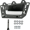 thumbnail image 1 of Dorman 82168 Rear Left Interior Door Handle for Specific Jeep Models, Chrome Lever; Gray Housing Fits select: 2008-2010 JEEP GRAND CHEROKEE, 1 of 3