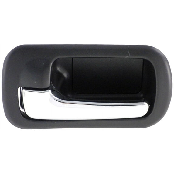 Dorman 82196 Rear Driver Side Interior Door Handle for Specific Honda Models, Chrome Lever; Black Housing