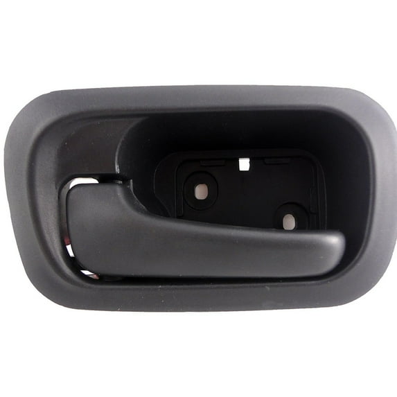 Dorman 82218 Rear Driver Side Interior Door Handle for Specific Honda Models, Black; Smooth