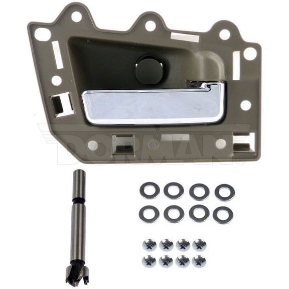 Dorman 82303 Interior Door Handle Chrome Lever, Brown Housing