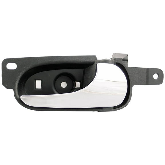Dorman 82556 Interior Door Handle for Specific Buick Models, Chrome Lever; Black Housing