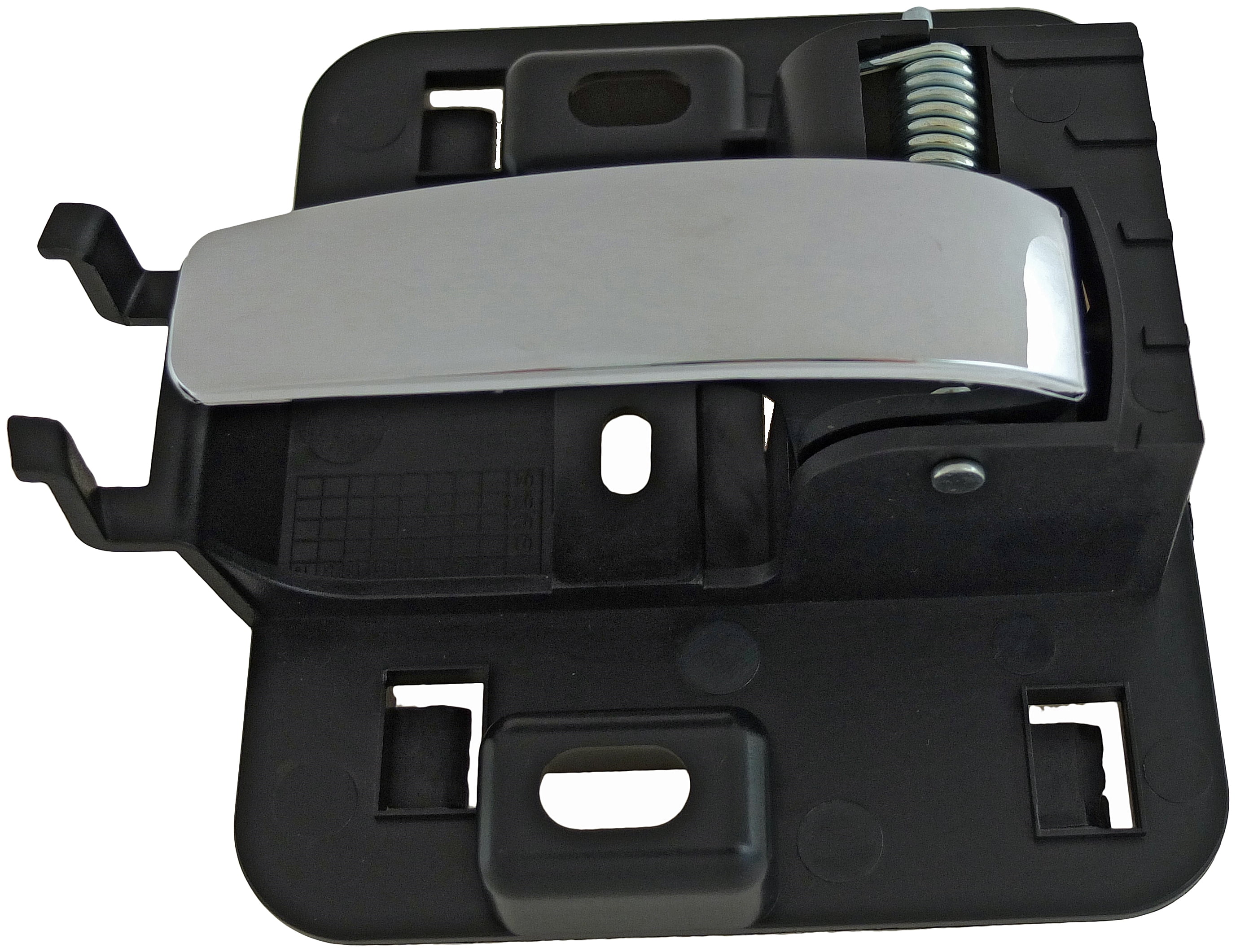 Dorman 82625 Interior Door Handle for Specific Pontiac Models, Zinc Chrome Lever; Black Housing