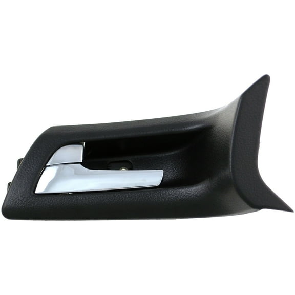 Dorman 82631 Front Driver Side Interior Door Handle for Specific Pontiac Models, Chrome Lever; Black Housing