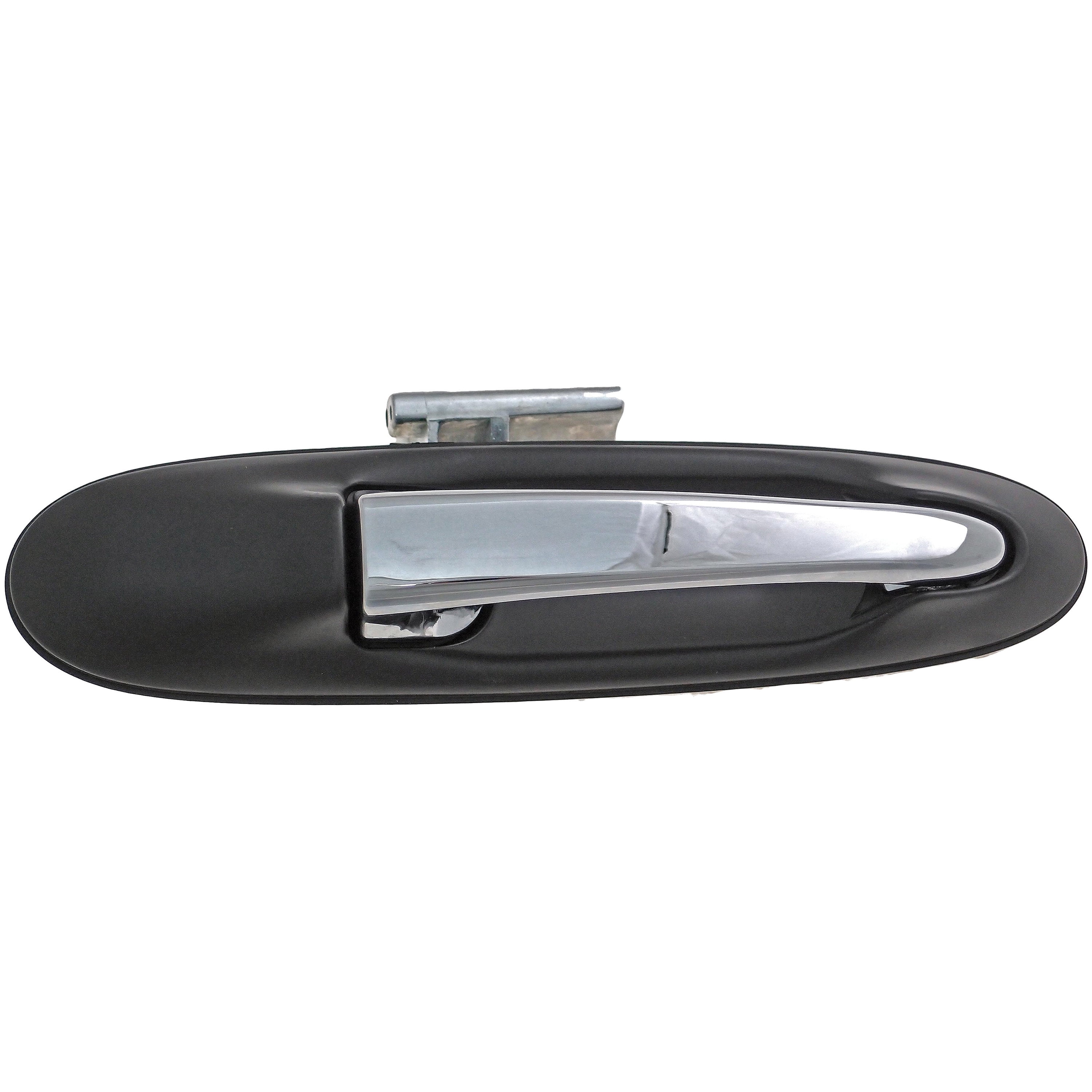 Dorman 83315 Rear Passenger Side Exterior Door Handle for Specific Lincoln Models, Chrome Lever and Black Housing