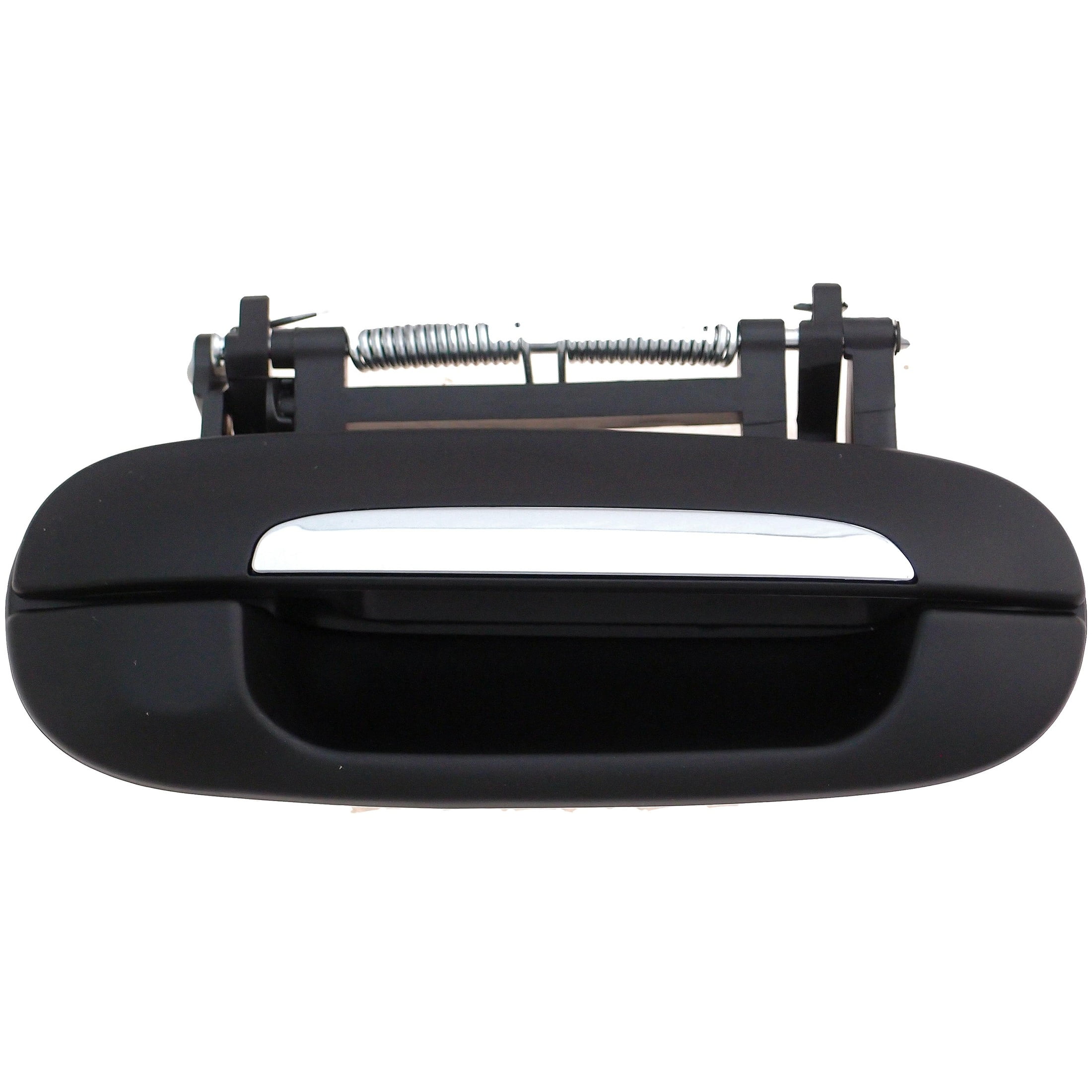 Dorman 83350 Exterior Door Handle for Specific Cadillac Models, Black With Chrome Insert