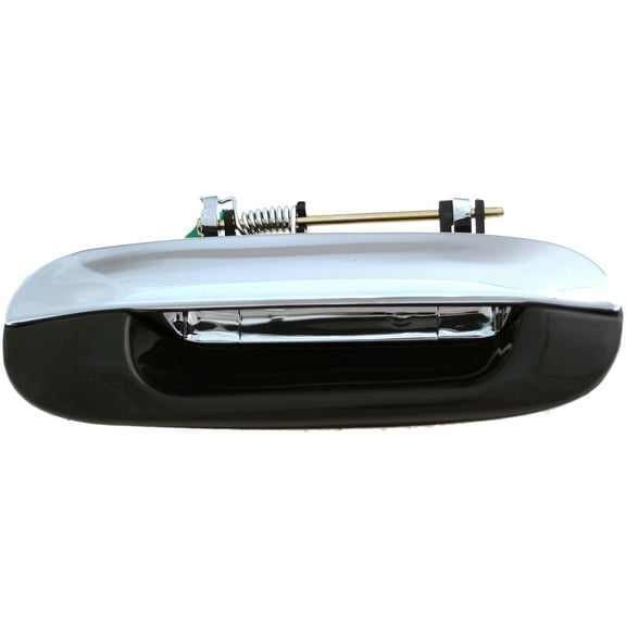 Dorman 83372 Front Passenger Side Exterior Door Handle for Specific Models, Chrome Lever and Black Housing