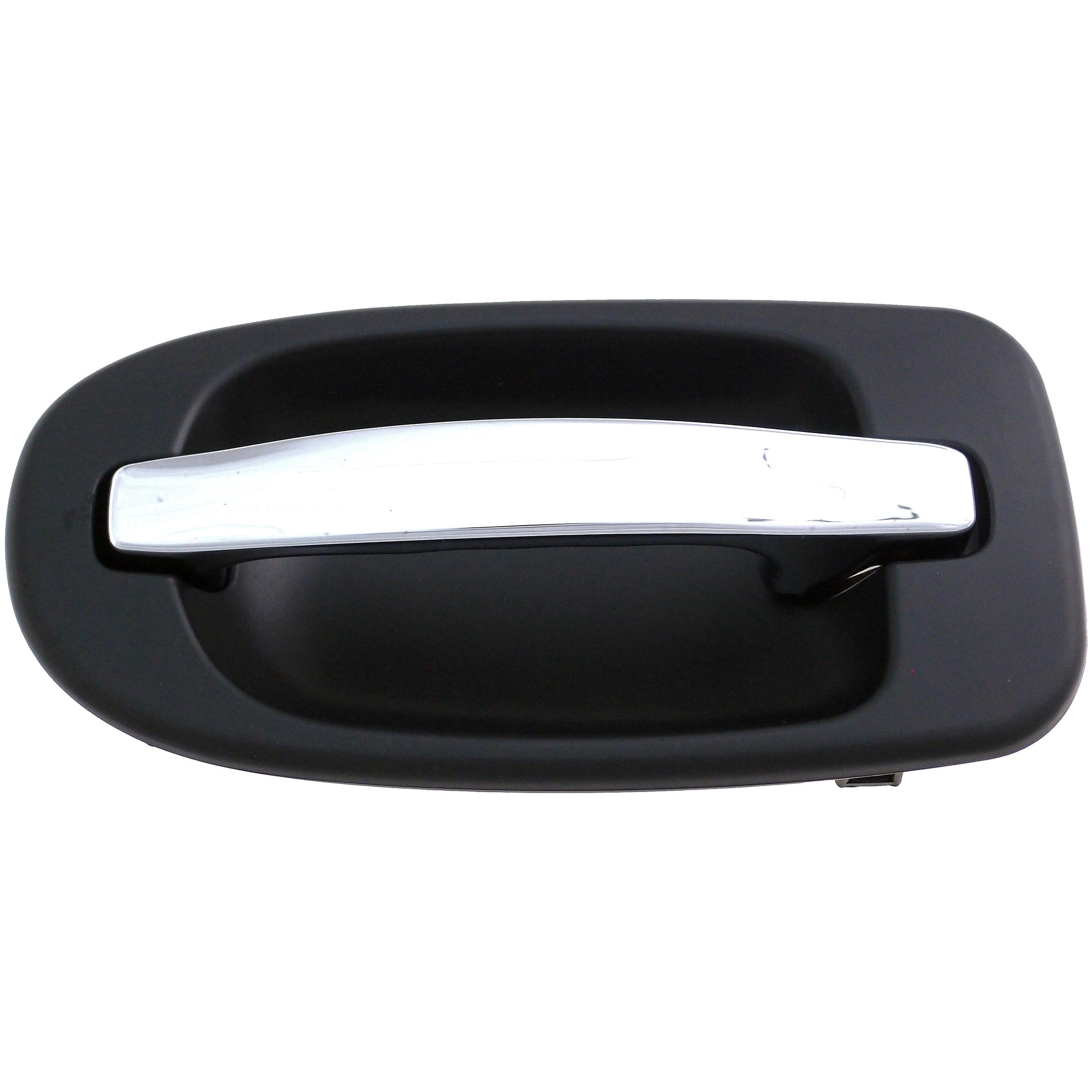 Dorman 83385 Rear Driver Side Exterior Door Handle for Specific Buick Models, Chrome Lever and Black Housing