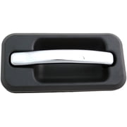 Dorman 83402 Rear Passenger Side Exterior Door Handle for Specific Hummer Models, Chrome Lever and Black Housing