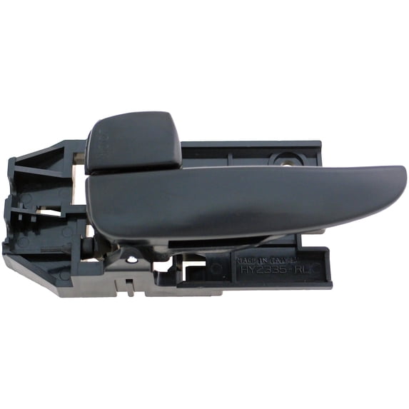Dorman 83454 Rear Driver Side Interior Door Handle for Specific Hyundai Models, Black; Textured