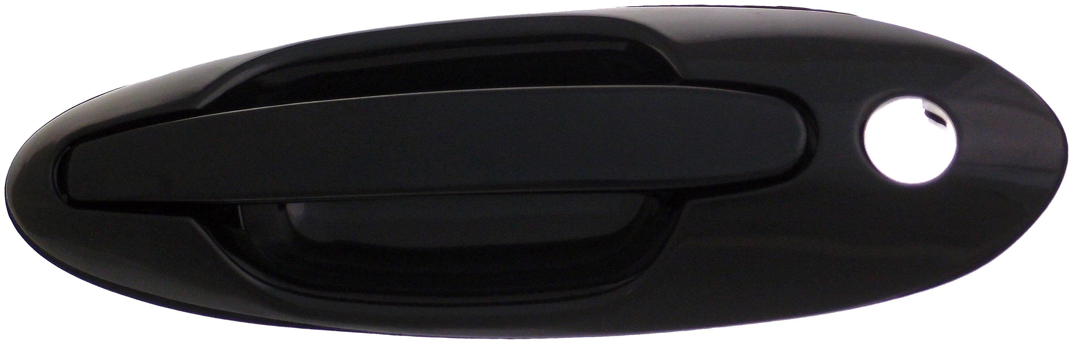 Dorman 83490 Front Driver Side Exterior Door Handle for Specific Hyundai Models, Smooth Black