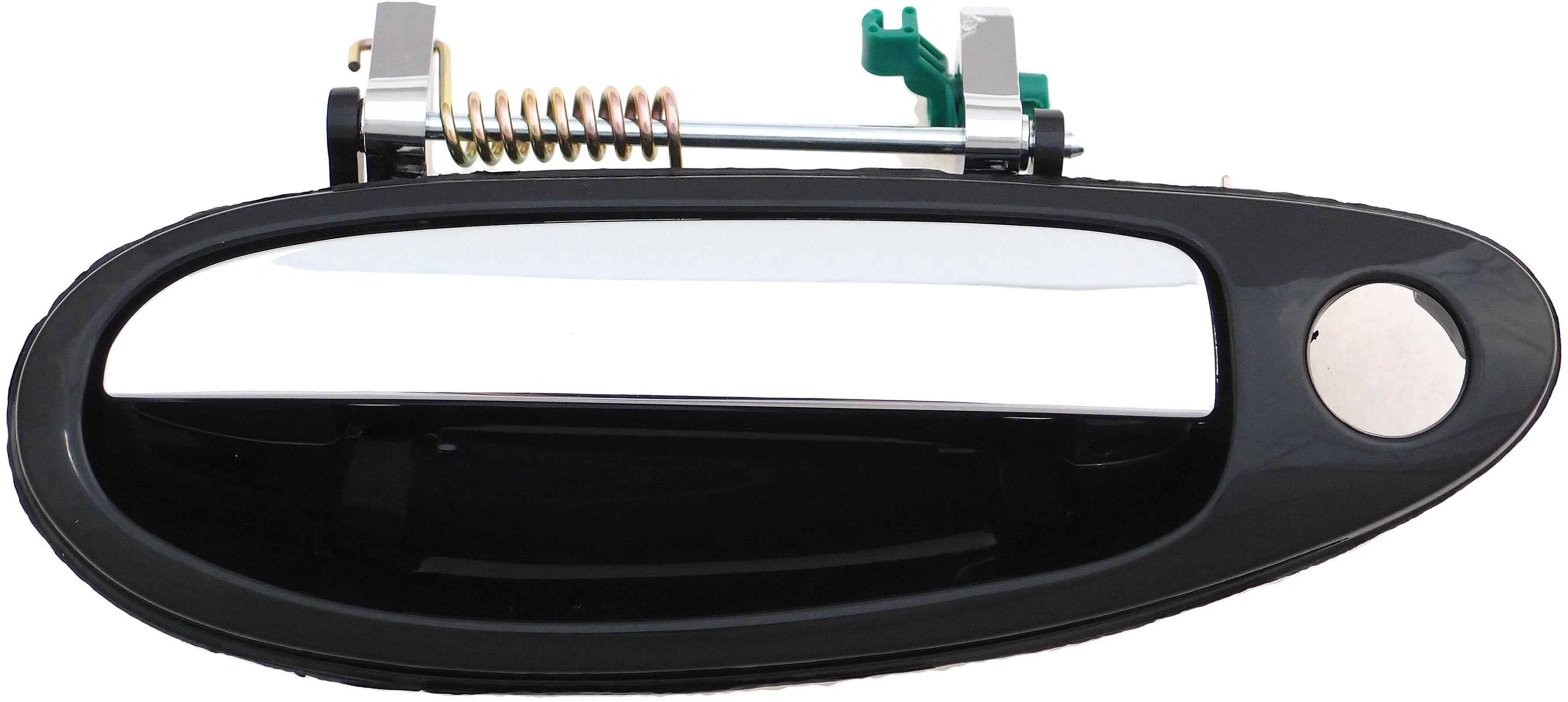 Dorman 83505 Front Driver Side Exterior Door Handle for Specific Infiniti / Nissan Models, Chrome Lever and Black Housing