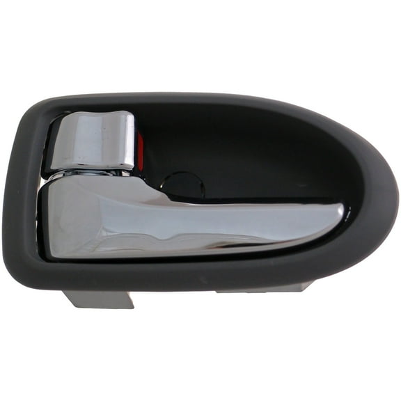 Dorman 83622 Front Driver Side Interior Door Handle for Specific Mazda Models, Chrome Lever; Gray Housing