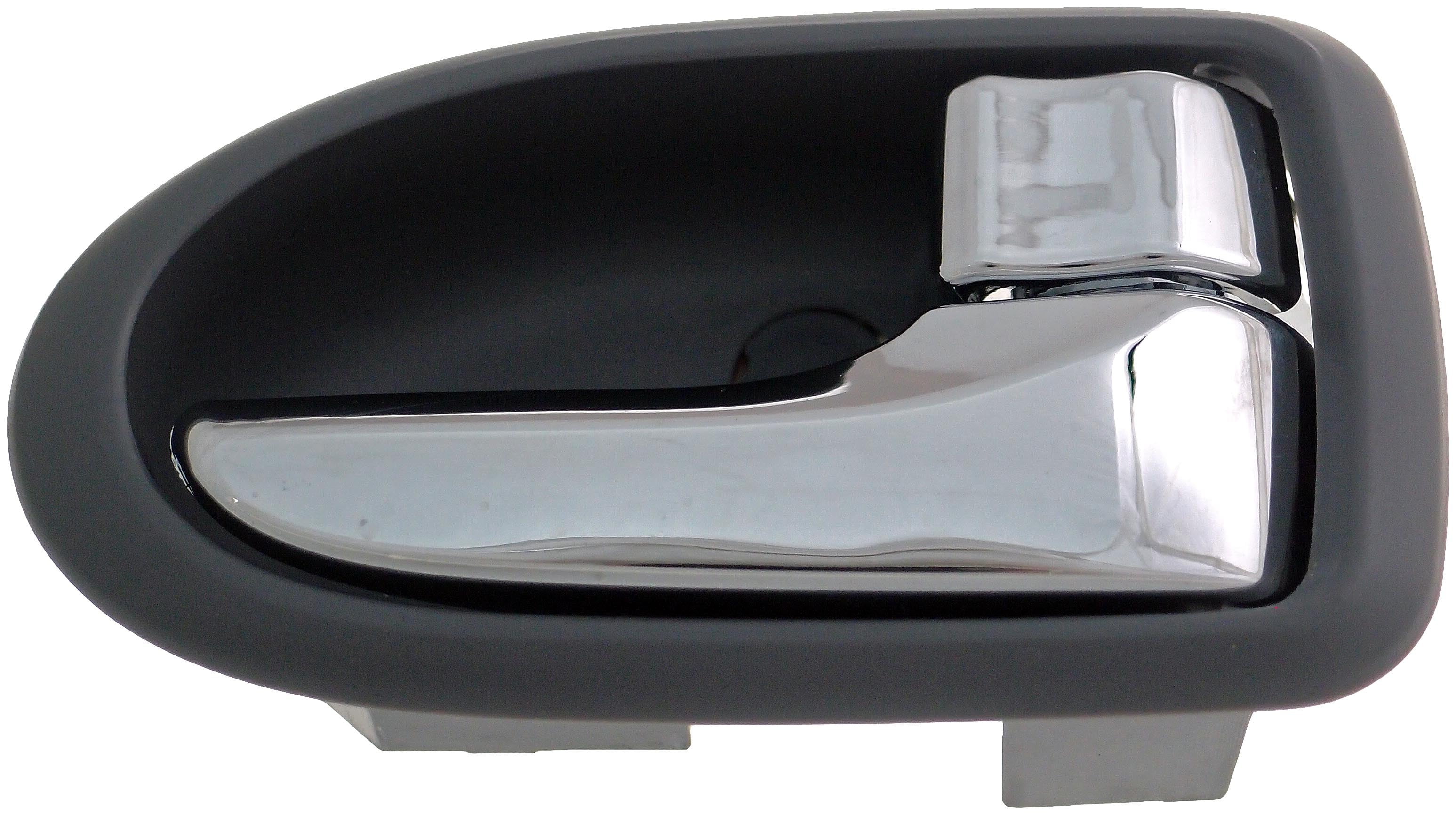 Dorman 83623 Front Passenger Side Interior Door Handle for Specific Mazda Models, Chrome Lever; Gray Housing