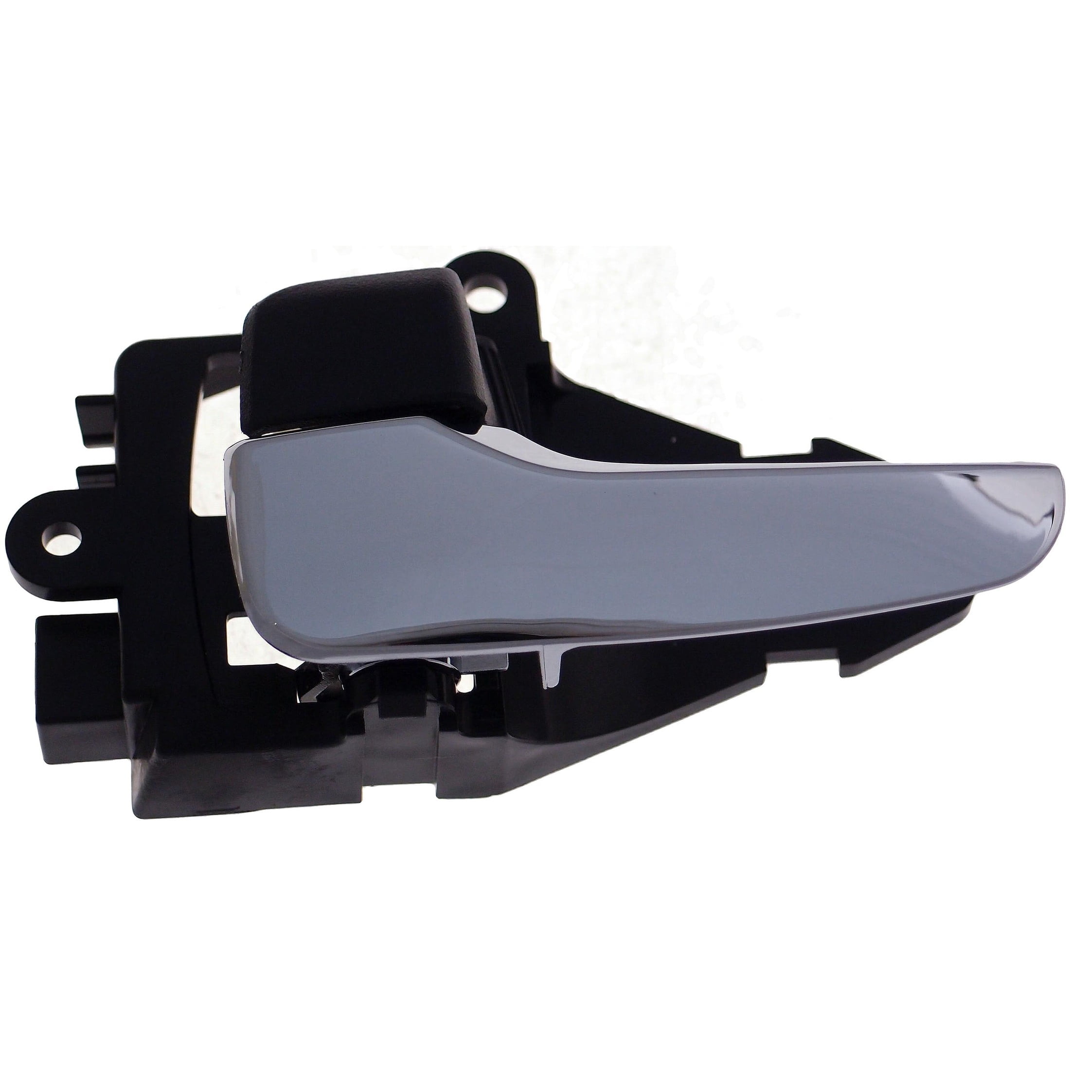 Dorman 83689 Interior Door Handle for Specific Mitsubishi Models, Chrome Lever; Black Knob