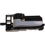 Dorman 83914 Interior Door Handle for Specific Toyota Models, Chrome Lever; Black Knob