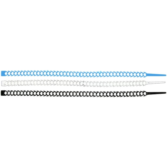 Dorman 83924 12 In. Mix Mille-Tie QuickStrip Black; Blue; Clear(Pack of 48)