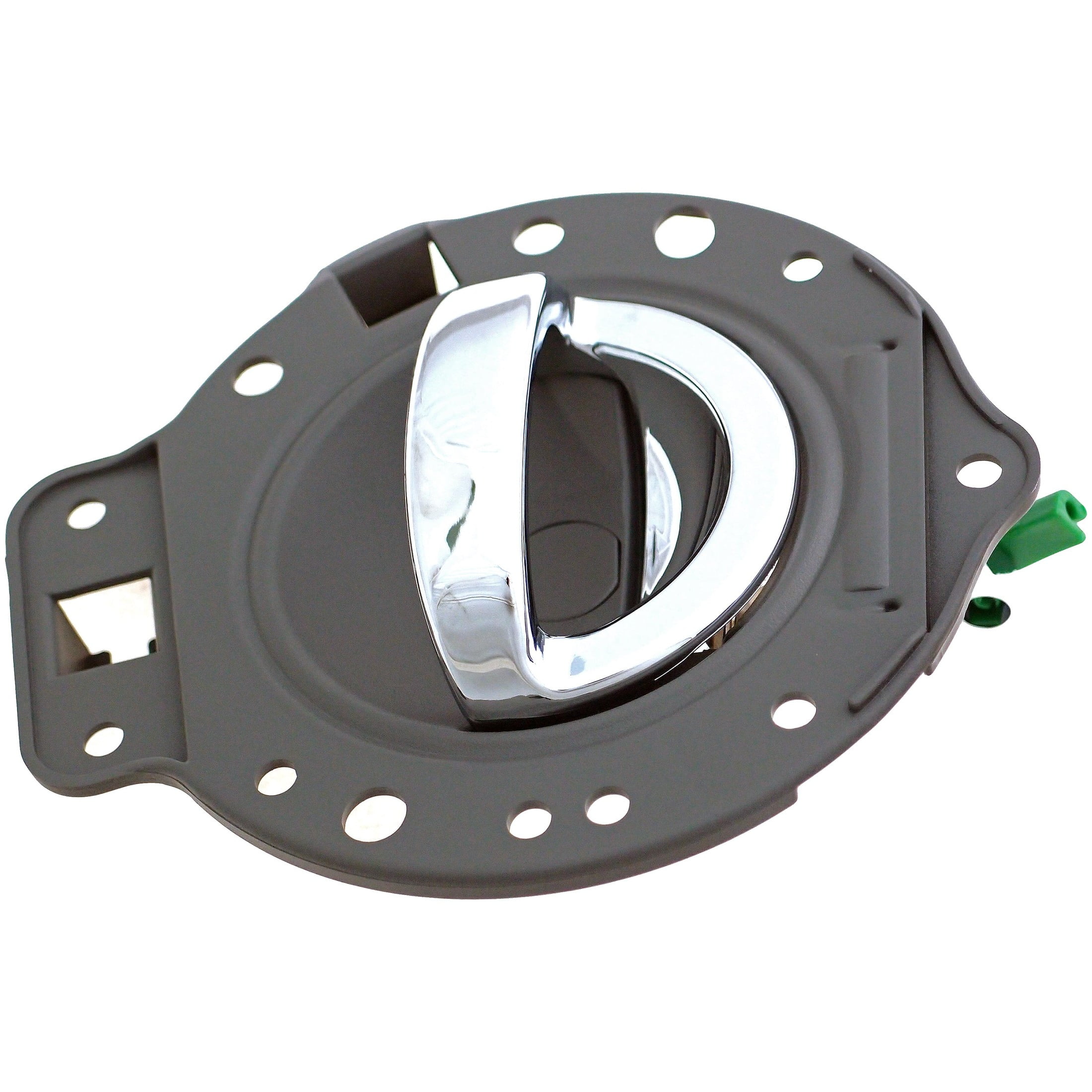 Dorman 84088 Rear Driver Side Interior Door Handle for Specific Jeep Models, Chrome Lever; Gray Housing