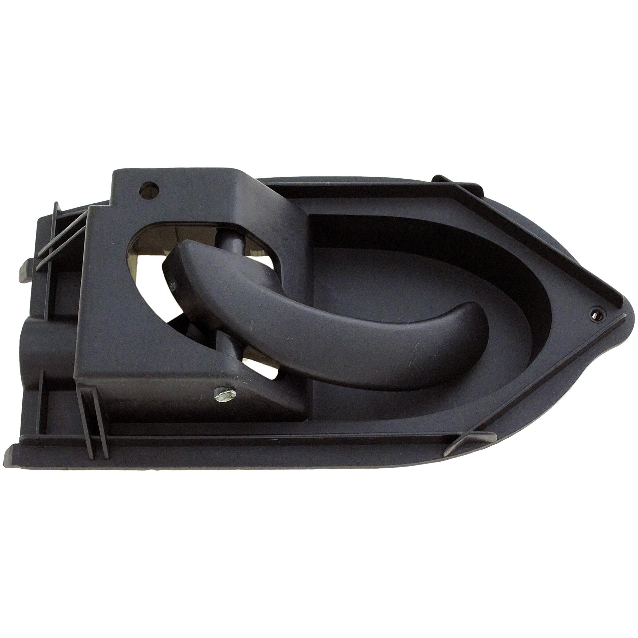 Dorman 841MX Front Driver Side Interior Door Handle for Specific Ford Models, Black; Textured