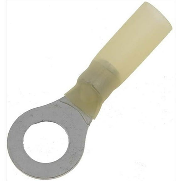 Dorman 85205 12 10 Gauge Ring Water Proof Terminal - Yellow - 5 16 In.