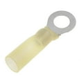 thumbnail image 1 of Dorman 85211 1/4" Yellow 12-10 Gauge Weather Proof Terminal Ring Connector, 1 of 3