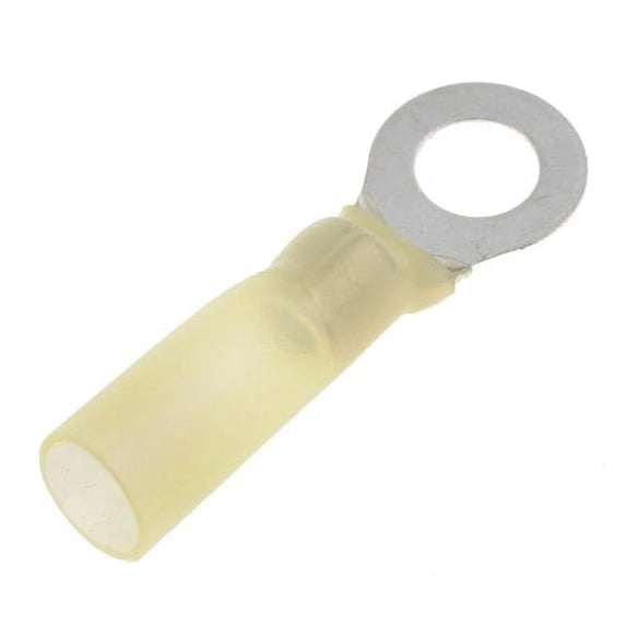 Dorman 85211 1/4" Yellow 12-10 Gauge Weather Proof Terminal Ring Connector