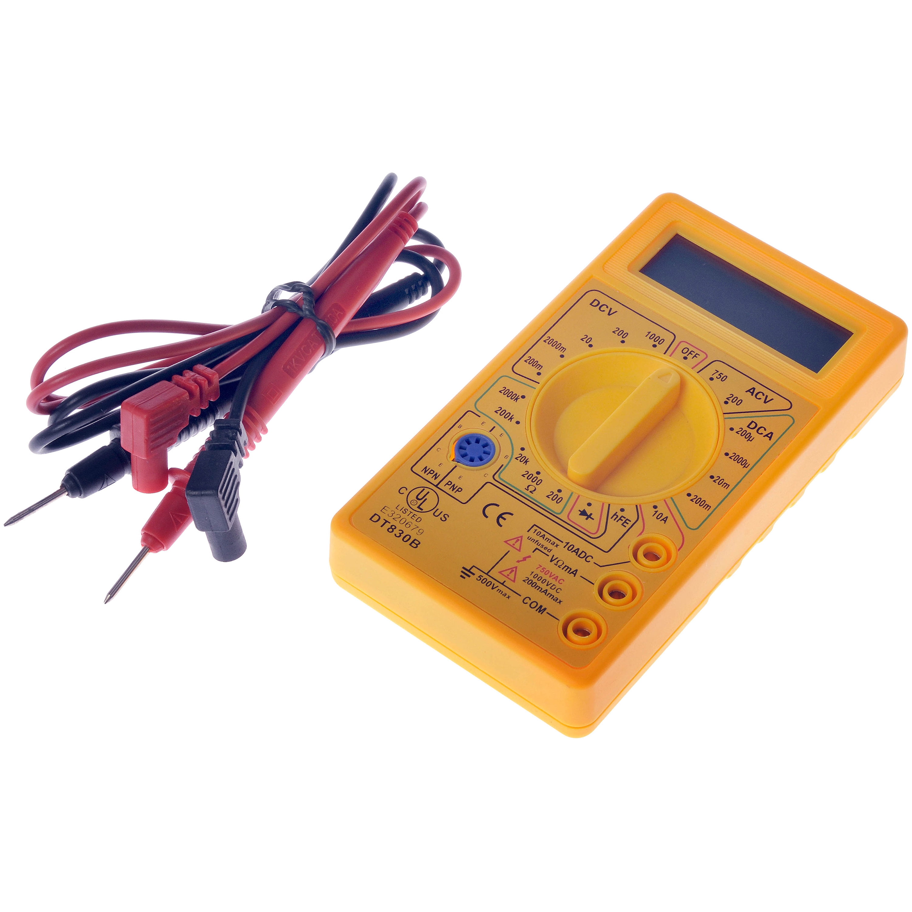 Dorman 85357 Electrical MultiTester Orange and yellow