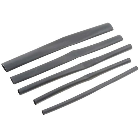 Dorman 85611 Black Assorted Widths Heat Shrink Tubing Polyolefin