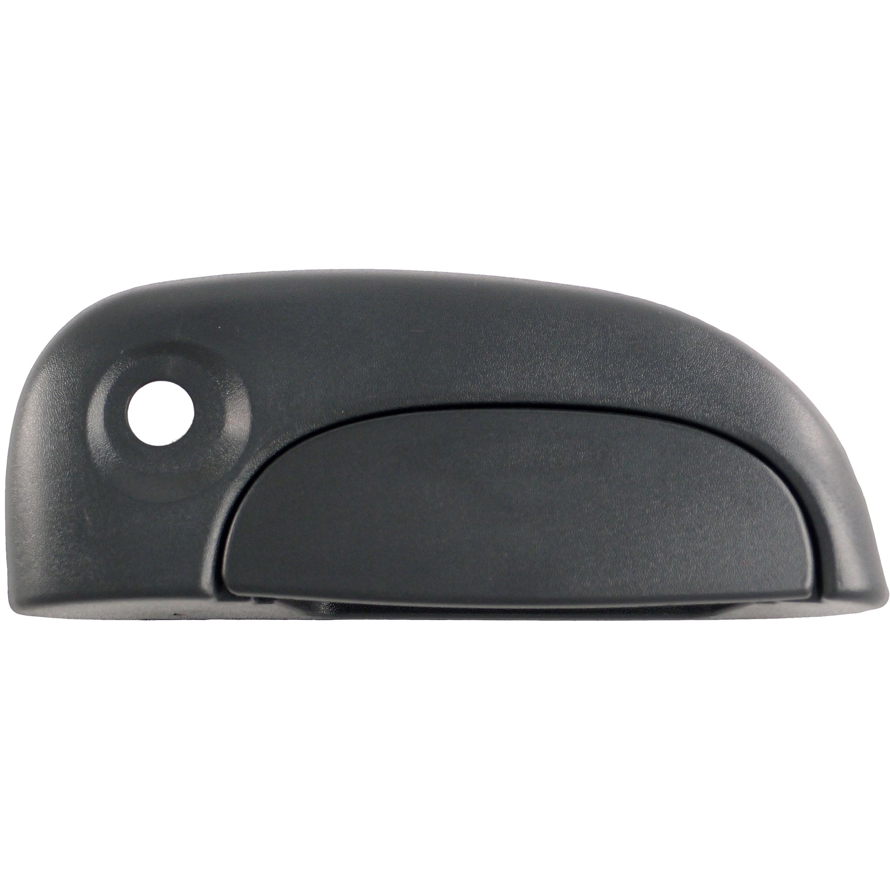 Dorman 858MX Front Passenger Side Exterior Door Handle for Specific Renault Models, Textured Black