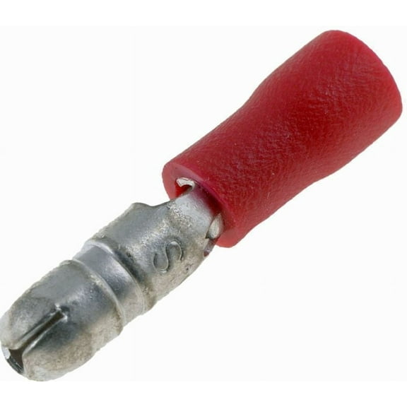 Dorman 86420 Red .157" Male 22-18 Gauge Terminal Bullet Connector