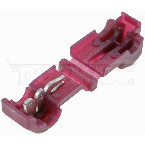 Dorman 86432 Gauge T-Tap Terminal, 4 Piece, Red