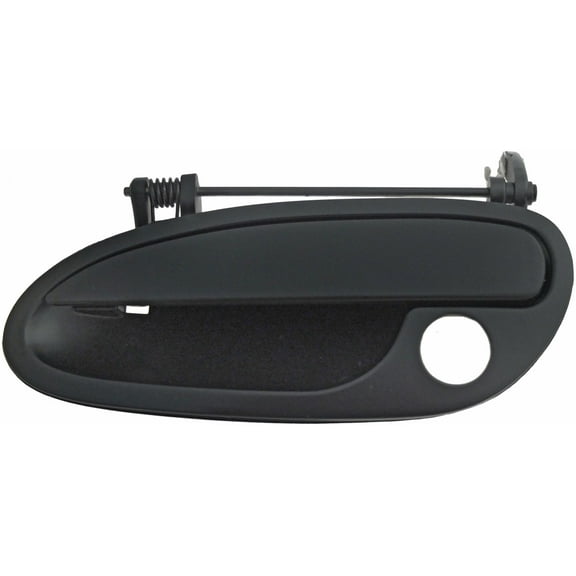 Dorman 88492 Front Driver Side Exterior Door Handle for Specific Pontiac Models, Smooth Black