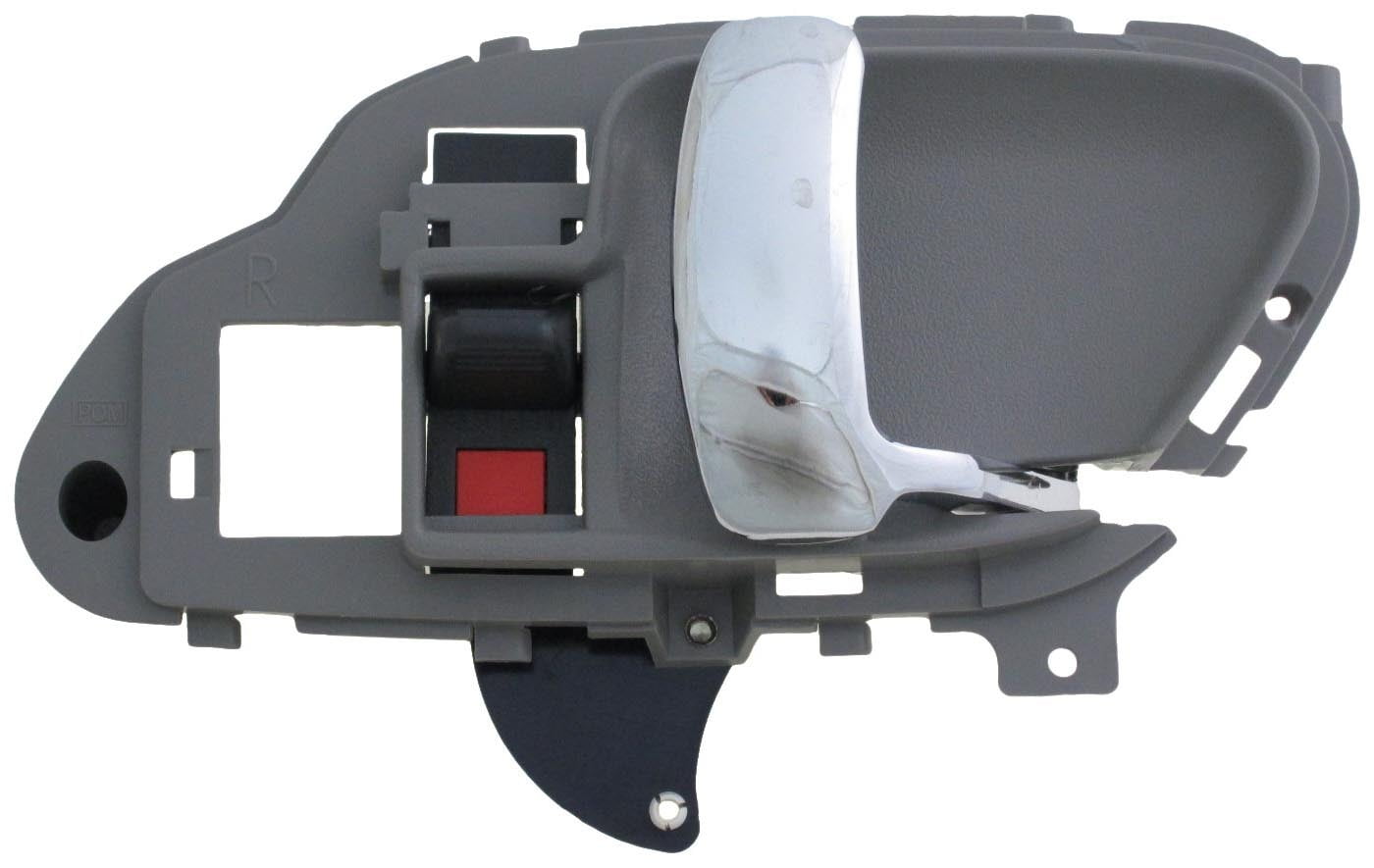 Dorman 88538 Interior Door Handle for Specific Cadillac / Chevrolet / GMC Models, Chrome Lever; Gray Housing